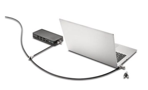 Blokada do laptopów Universal 3-in-1 Combin T-Bar, Nano, Wedge DUAL Kensington
