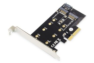 Karta rozszerzeń (Kontroler) M.2 NGFF/NVMe SSD PCIe 3.0 x4 SATA 80, 60, 42, 30 mm Digitus