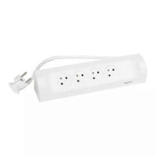 Przedłużacz narożny 4x2P+Z 1m biały Legrand