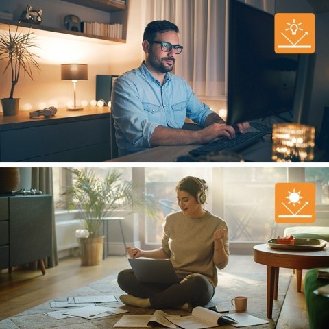 Filtr światła niebieskiego 21.5 cala | 16:9 | Ochrona wzroku | Anti Glare | Matowy | na monitor Qoltec