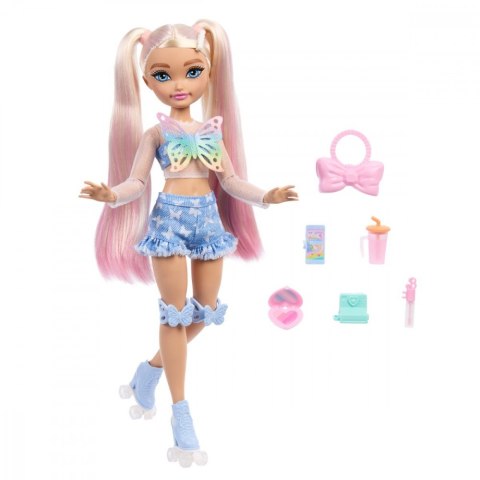 Lalka Barbie Dream Besties Malibu na wrotkach Mattel