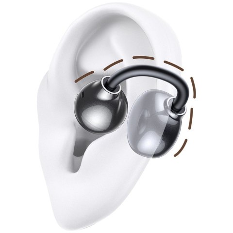 Słuchawki bluetooth R02 Clip-on szare USAMS