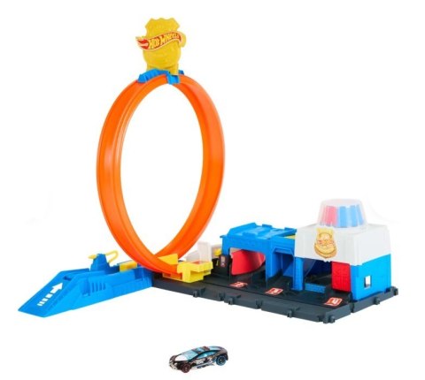 Zestaw City Super posterunek policji Hot Wheels