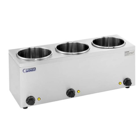 Bemar elektryczny podgrzewacz do zupy 450W 230V 3 x 3.8L Royal Catering