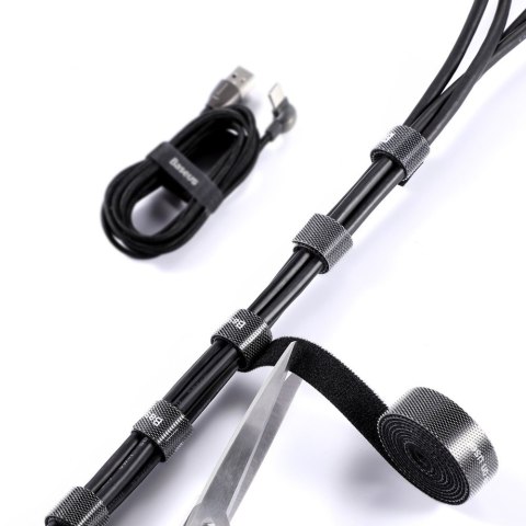 Organizer kabli taśma rzepowa rzep 3m czarny BASEUS