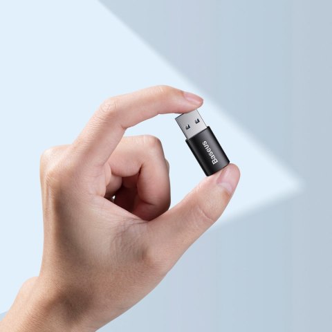 Przejściówka adapter Ingenuity Series z USB 3.1 OTG do USB-C - czarny BASEUS