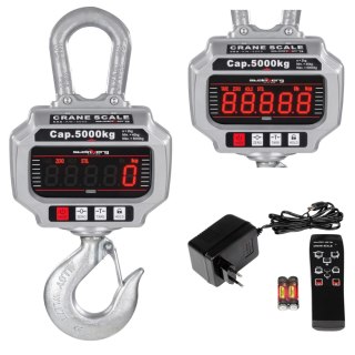 Waga hakowa 5 TON zdalnie sterowana - dźwig suwniaca - LED Steinberg Systems