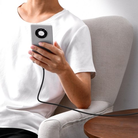 Kabel przewód Superior Series USB-A - USB-C 100W 1m - czarny BASEUS