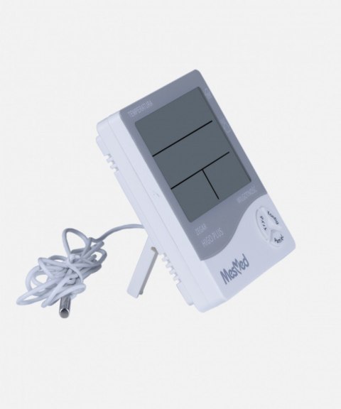 Higrometr MM-778 Higo Plus z fukcją termometru i zegara Mesmed
