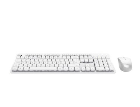 Zestaw klawiatura + mysz Ody II bezprzewodowa biała Trust