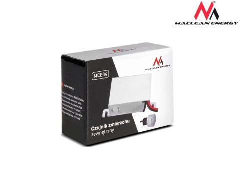Czujnik zmierzchowy zewnętrzny (sonda) 2000W MCE34 Maclean