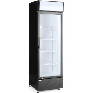 Witryna szafa chłodnicza z podświetlanym panelem reklamowym 360L ARKTIC