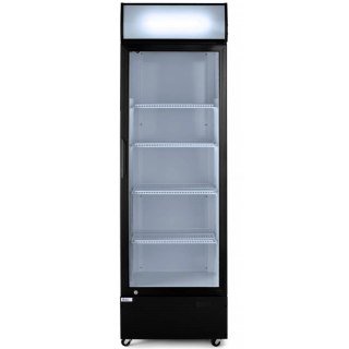 Witryna szafa chłodnicza z podświetlanym panelem reklamowym 360L ARKTIC