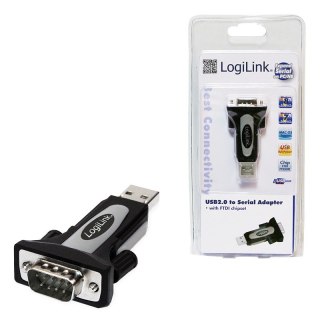 Adapter USB 2.0 na port szeregowy LogiLink