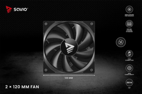 Chłodzenie wodne NOX 240 mm Savio