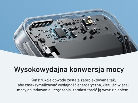 Powerbank indukcyjny MagGo 10000mAh biały Anker