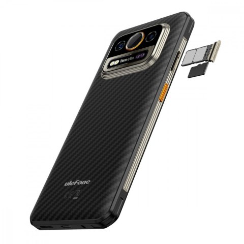 Smartfon Armor 25T 4G 8/256GB IP69K termowizja Frost Black ULEFONE