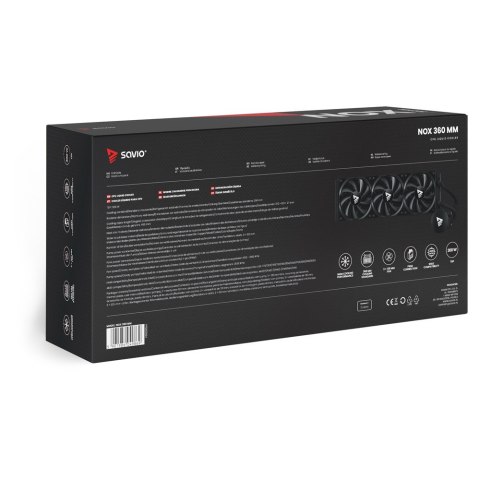 Chłodzenie wodne NOX 360 mm Savio