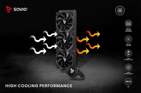 Chłodzenie wodne NOX 360 mm Savio