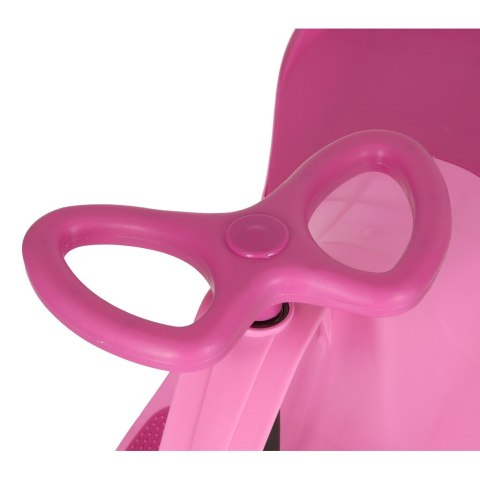 Jeździk grawitacyjny LED Swing Fix S3 świecące koła różowy Kik Sp. z o. o. Sp. k.