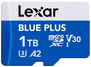 Karta pamięci microSD 1TB C10 A2 U3 V30 170MB/s Blue Plus Lexar