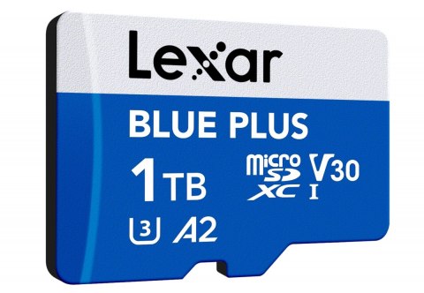 Karta pamięci microSD 1TB C10 A2 U3 V30 170MB/s Blue Plus Lexar