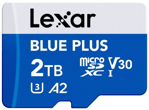 Karta pamięci microSD 2TB C10 A2 U3 V30 170MB/s Blue Plus Lexar