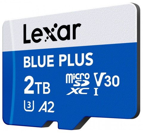 Karta pamięci microSD 2TB C10 A2 U3 V30 170MB/s Blue Plus Lexar