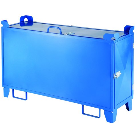 Kontener pojemnik na zużyte świetlówki atesty ADR RID IMDG 640L MEVA