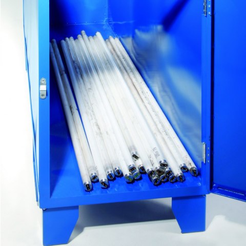 Kontener pojemnik na zużyte świetlówki atesty ADR RID IMDG 640L MEVA