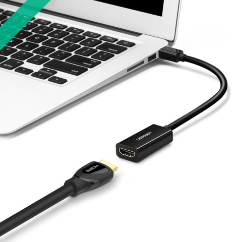 Adapter przejściówka mini DisplayPort - HDMI FHD 1080p - czarny UGREEN