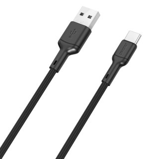 Kabel przewód USB-A - USB-C 5A 1m - czarny DUDAO