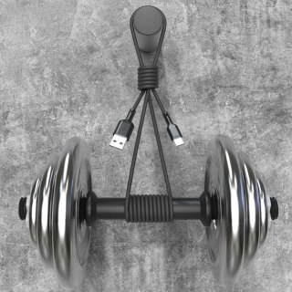 Kabel przewód USB-A - USB-C 5A 1m - czarny DUDAO