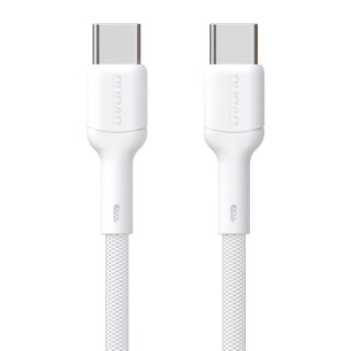 Kabel przewód USB-C 65W 2m - biały DUDAO