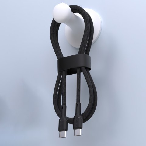 Kabel przewód USB-C PD 240W 1.2m - czarny DUDAO