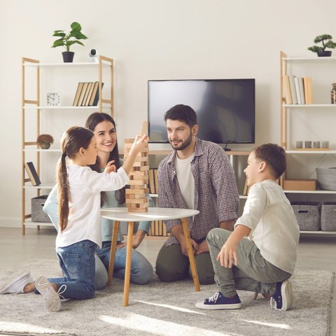 Kamera wewnętrzna Security P1 do monitoringu microSD Wi-Fi 3K - biała BASEUS