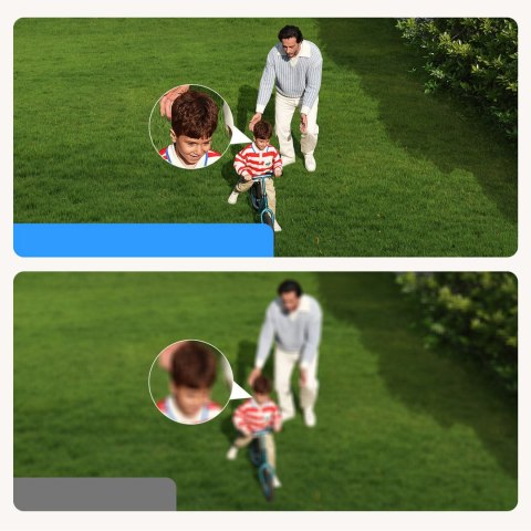 Kamera zewnętrzna do monitoringu z reflektorem 2K Wi-Fi 7800 mAh BASEUS