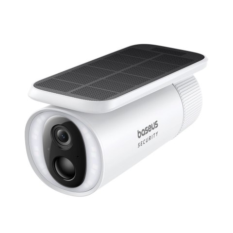 Kamera zewnętrzna solarna Security S1 do monitoringu 2K 8x 8 GB 400 lm - biała BASEUS