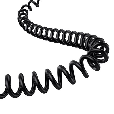 Ładowarka samochodowa USB-A USB-C z kablem iPhone Lightning USB-C 60W 1.4m - czarna BASEUS