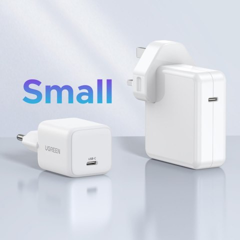 Ładowarka sieciowa X512 GaN USB-C 20W - biała UGREEN