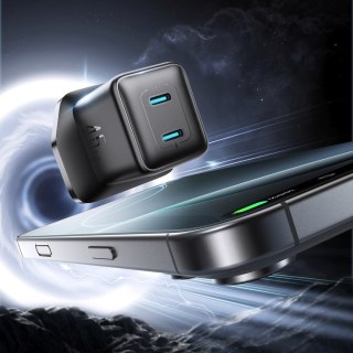 Ładowarka sieciowa z wtyczką UK USB-C 45W - czarna JOYROOM