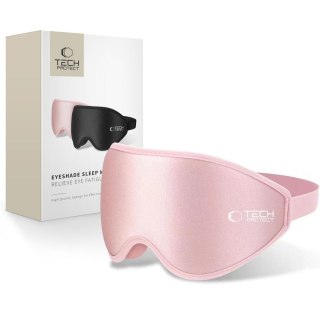 Maska do spania na oczy Eyeshade Sleep Mask - różowa Tech-Protect