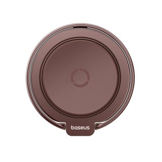 Ring uchwyt pierścień magnetyczny do smartfona z funkcją podstawki - czerwonozłoty BASEUS