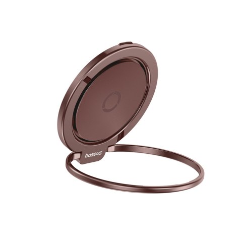 Ring uchwyt pierścień magnetyczny do smartfona z funkcją podstawki - czerwonozłoty BASEUS