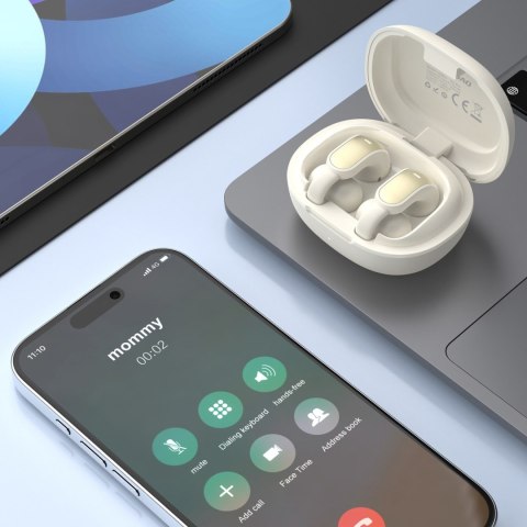 Słuchawki bezprzewodowe U20 Pro TWS Bluetooth - białe DUDAO