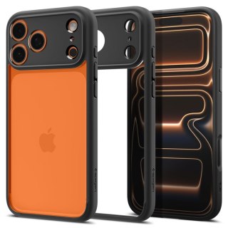 Etui case plecki na iPhone 17 Pro Max Ultra Hybrid - czarny mat SPIGEN