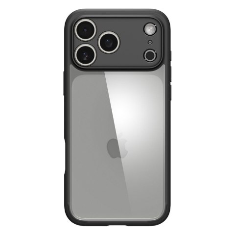 Etui case plecki na iPhone 17 Pro Ultra Hybrid - czarny mat SPIGEN