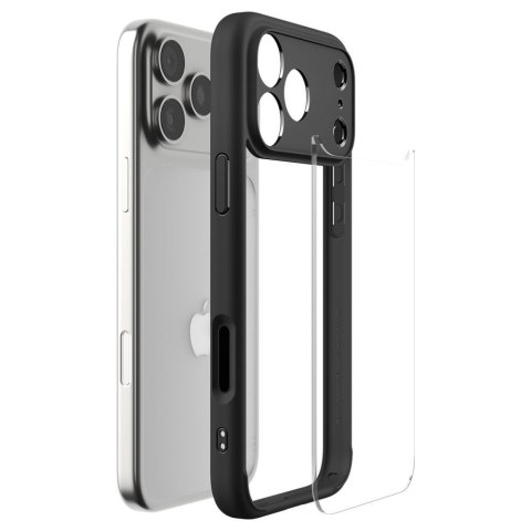 Etui case plecki na iPhone 17 Pro Ultra Hybrid - czarny mat SPIGEN