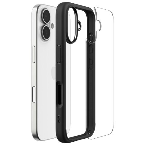 Etui case plecki na iPhone 17 Ultra Hybrid - czarny mat SPIGEN