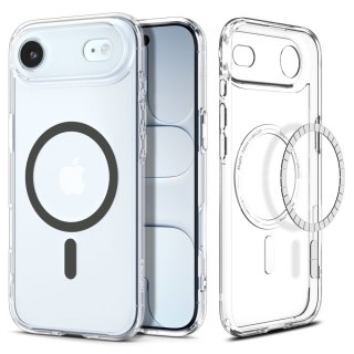 Etui ochronne case na iPhone 17 Air Ultra Hybrid MagSafe - przezroczysto-szare SPIGEN
